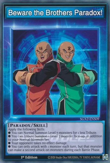 Beware the Brothers Paradox!