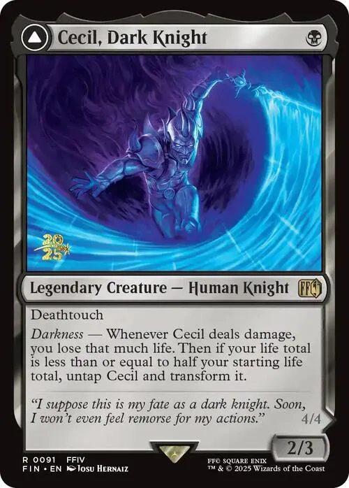 Cecil, Dark Knight // Cecil, Redeemed Paladin