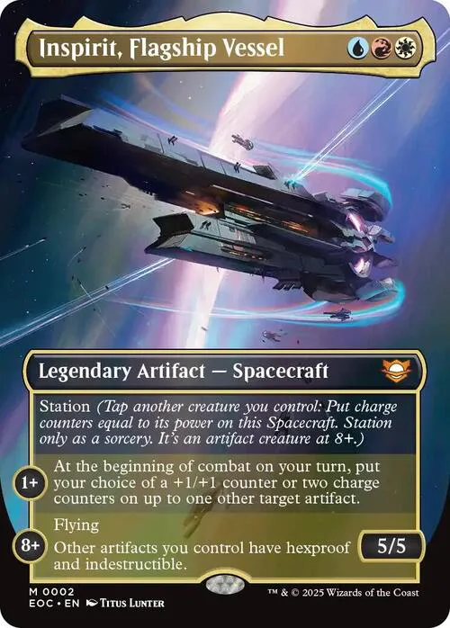Inspirit, Flagship Vessel