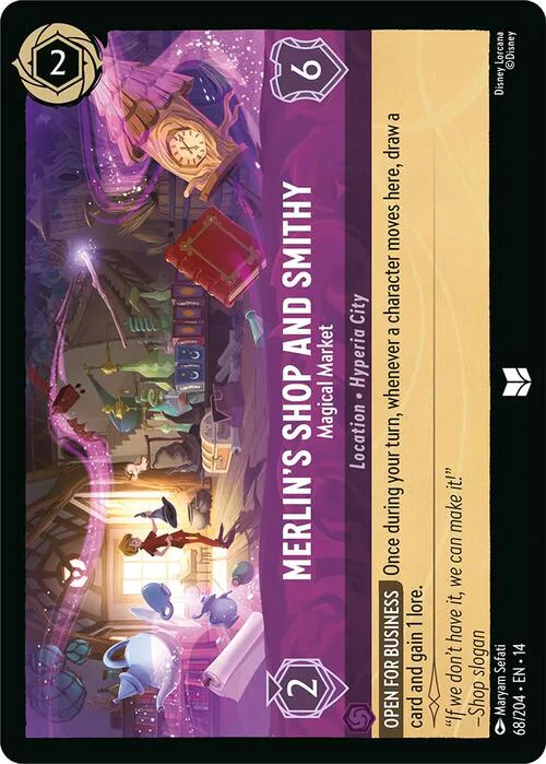 Merlin's Shop and Smithy - Magical Market