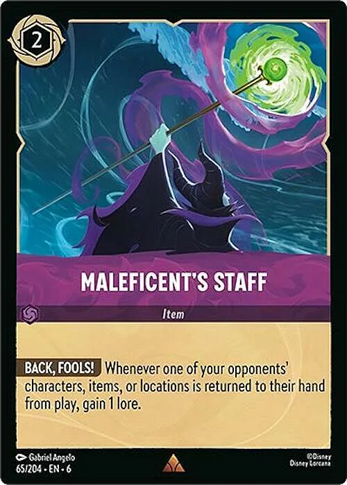 Maleficent's Staff