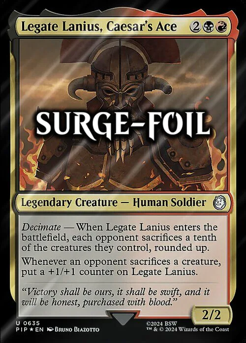 Legate Lanius, Caesar's Ace