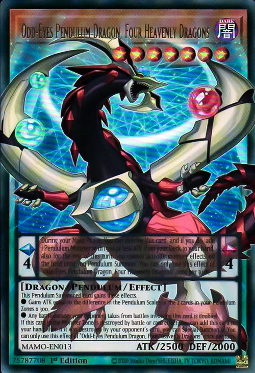 Odd-Eyes Pendulum Dragon, Four Heavenly Dragons