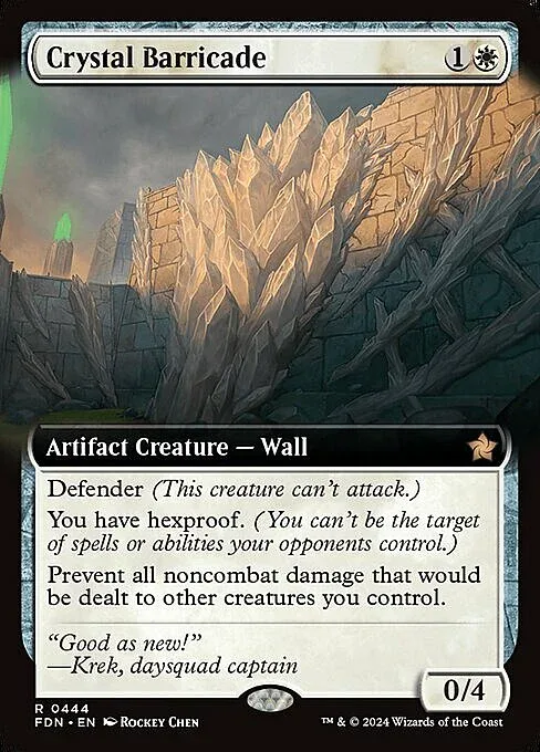 Crystal Barricade