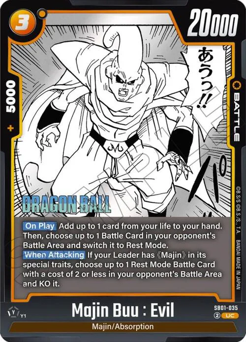 Majin Buu : Evil