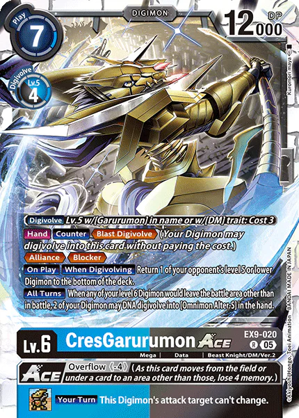 CresGarurumon ACE