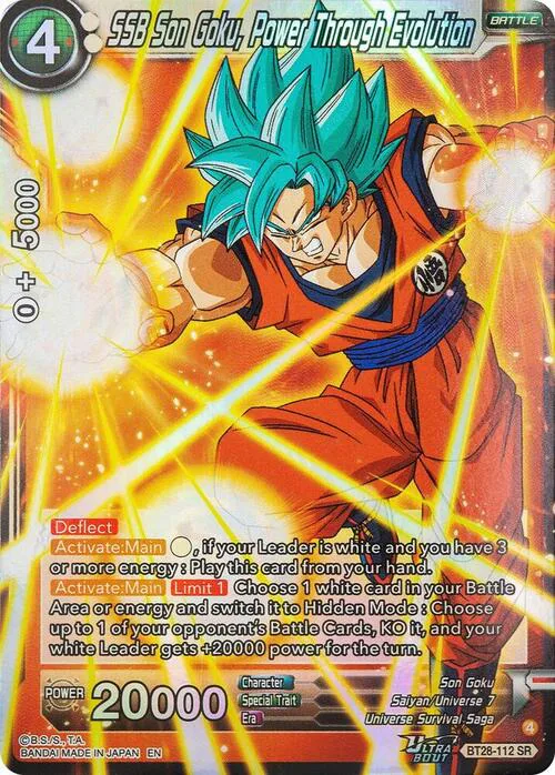 SSB Son Goku, Power Through Evolution