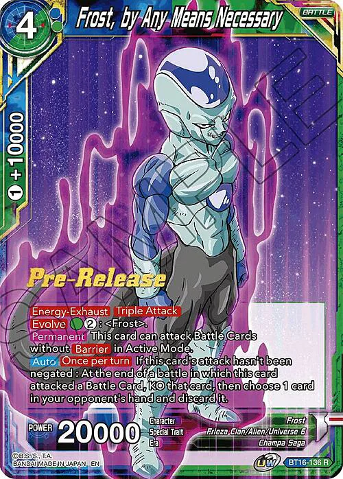 Frost, by Any Means Necessary