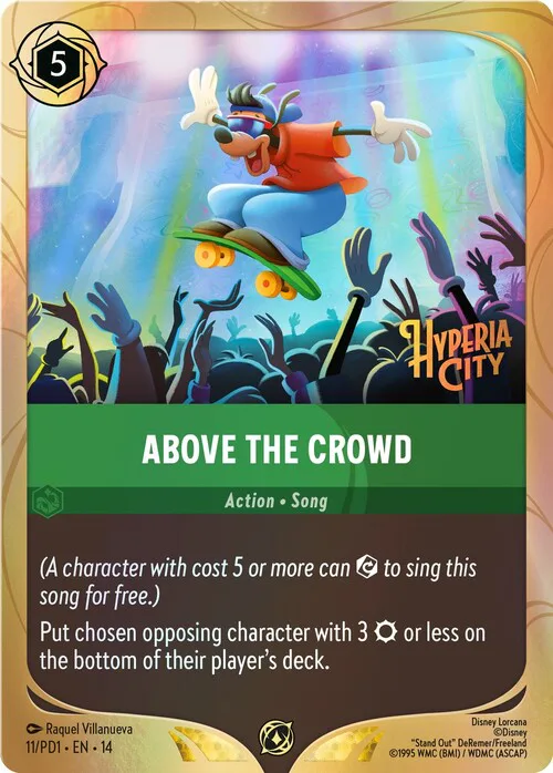 Above the Crowd