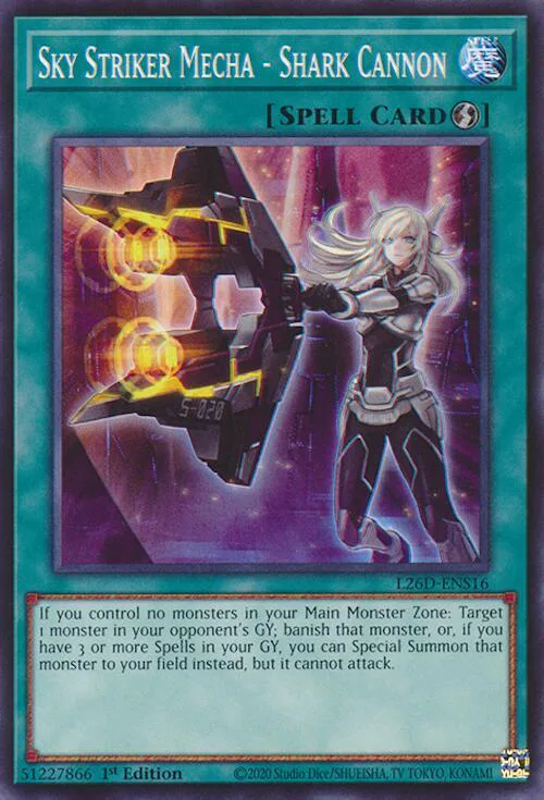 Sky Striker Mecha - Shark Cannon