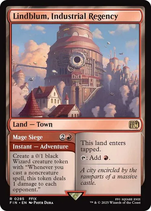 Lindblum, Industrial Regency // Mage Siege
