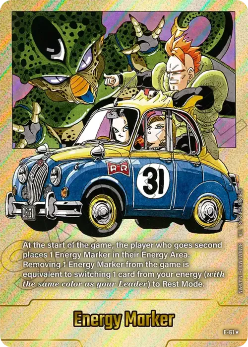 "Android 16, 17, 18 & Cell" Energy Marker