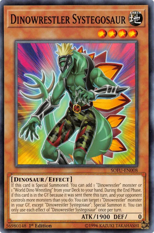 Dinowrestler Systegosaur