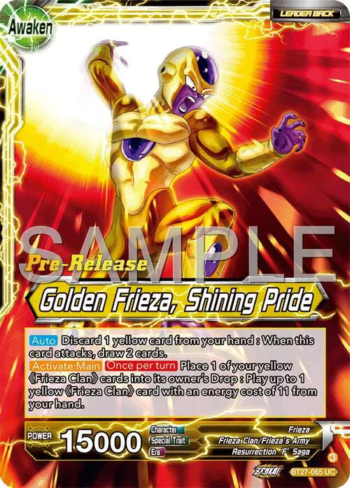 Frieza // Golden Frieza, Shining Pride