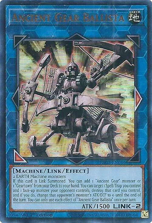 Ancient Gear Ballista