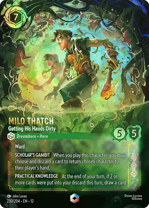 Milo Thatch - Getting His Hands Dirty
