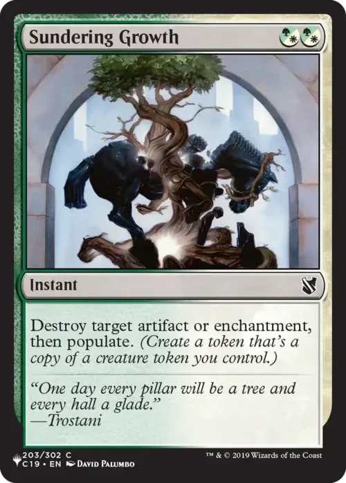 Sundering Growth