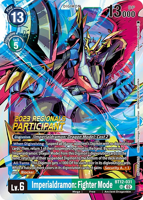 Imperialdramon: Fighter Mode