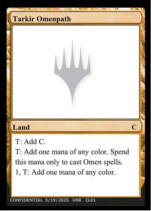 Tarkir Omenpath