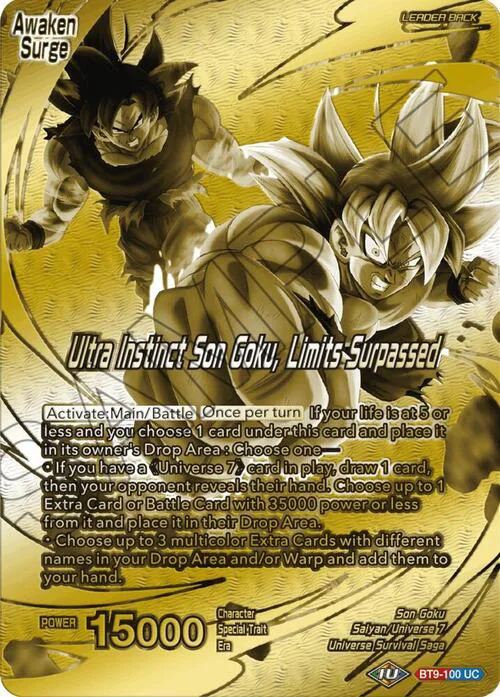 Son Goku // Ultra Instinct Son Goku, Limits Surpassed