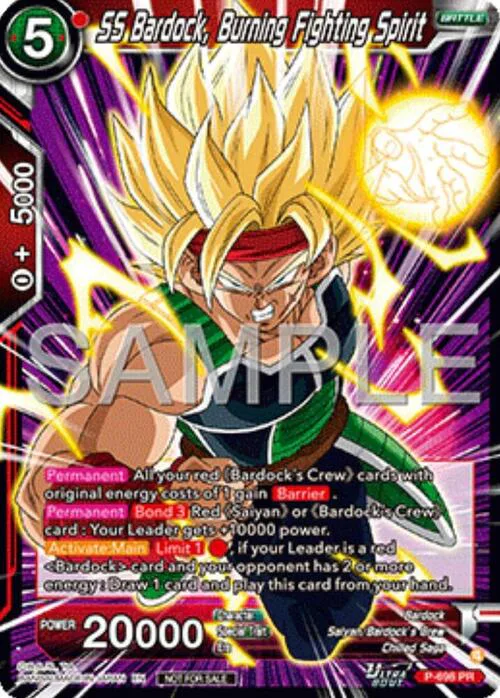 SS Bardock, Burning Fighting Spirit