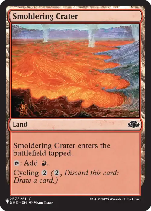 Smoldering Crater