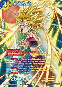 SS Caulifla, Unstoppable Curiosity
