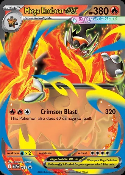Mega Emboar ex