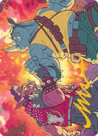 Art Series: Bebop & Rocksteady