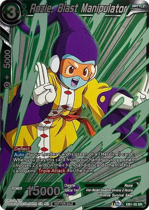 Rozie, Blast Manipulator