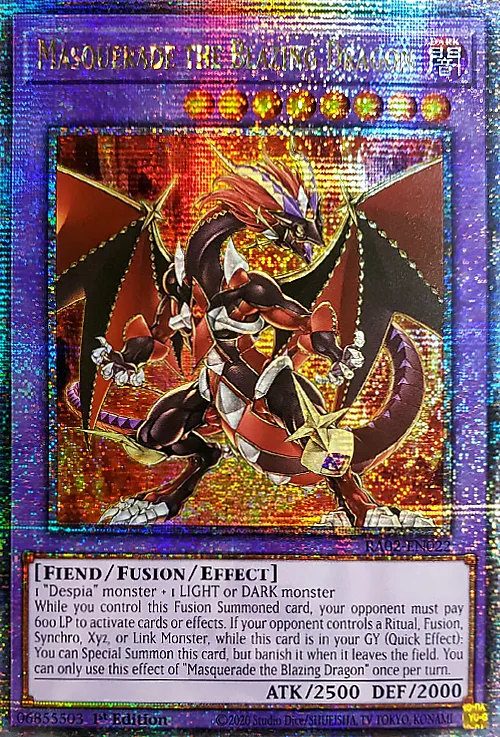 Masquerade the Blazing Dragon
