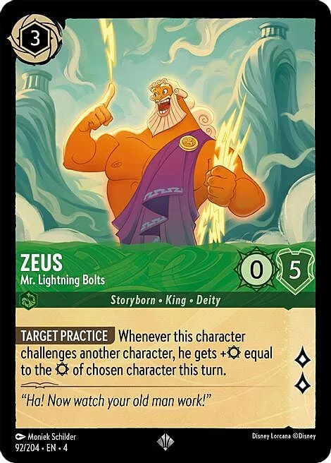 Zeus - Mr. Lightning Bolts