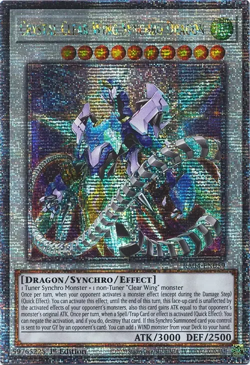 Crystal Clear Wing Synchro Dragon