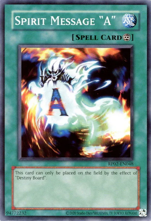 Spirit Message "A"
