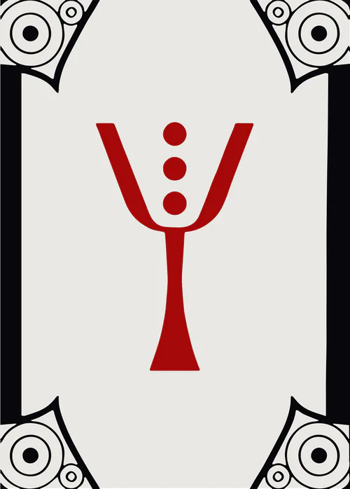 An Encyclopedia of Magic Face Card "Y"
