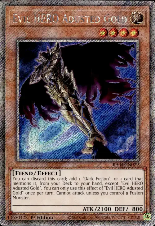 Evil HERO Adusted Gold