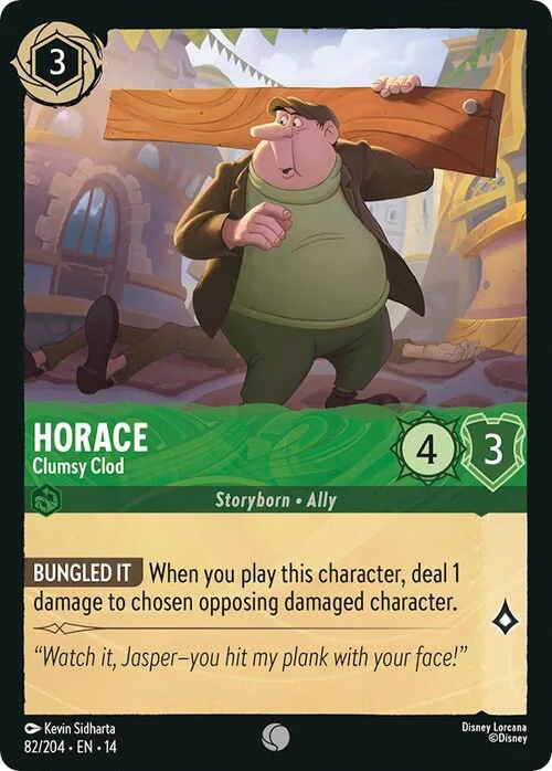 Horace - Clumsy Clod