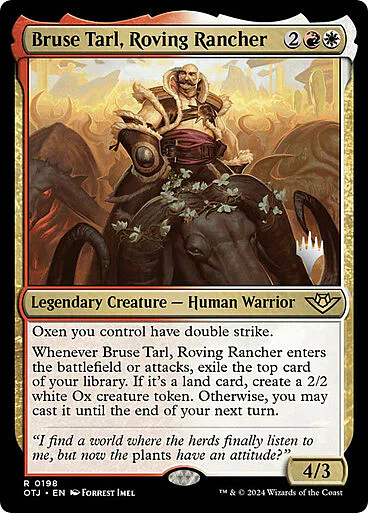 Bruse Tarl, Roving Rancher