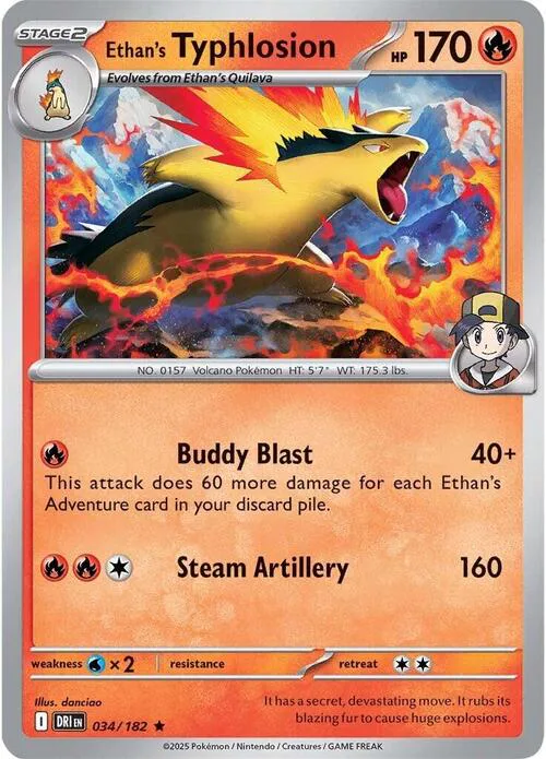 Ethan's Typhlosion