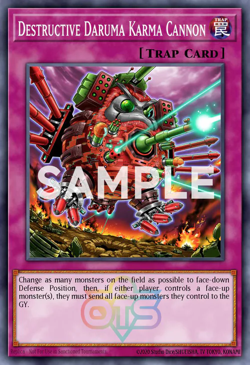 Destructive Daruma Karma Cannon