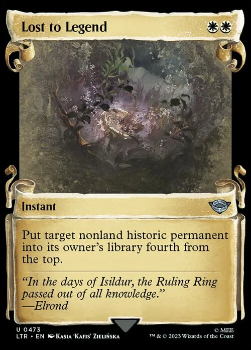 Lost to Legend