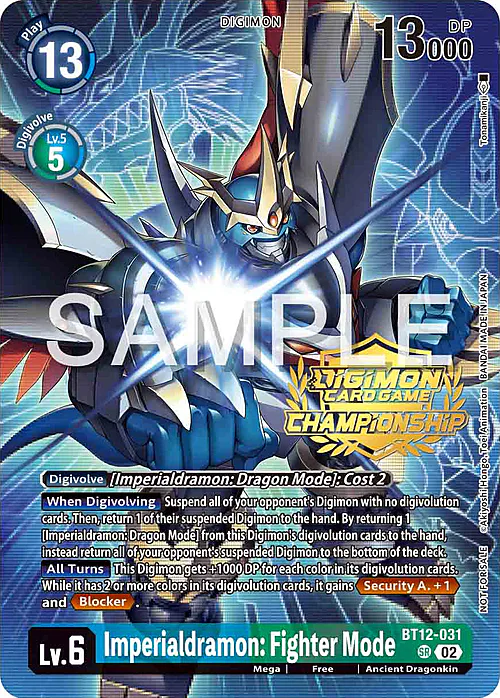 Imperialdramon: Fighter Mode