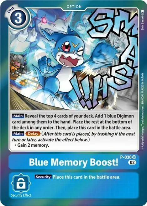 Blue Memory Boost!