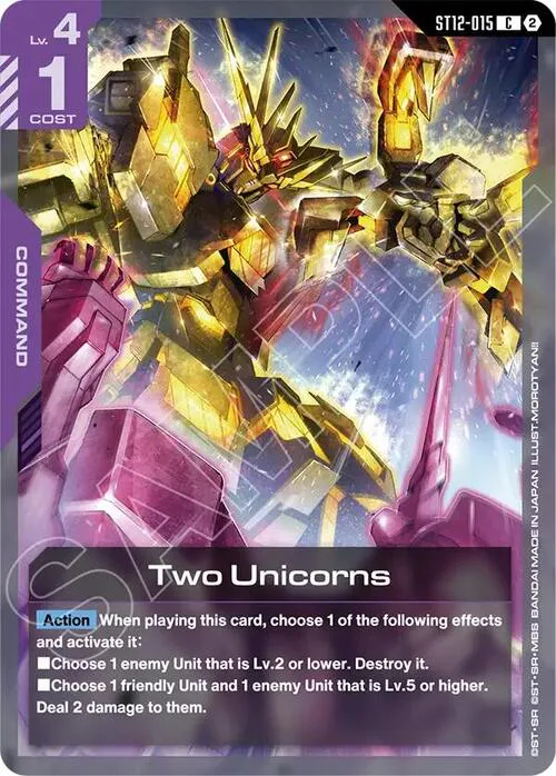 Two Unicorns