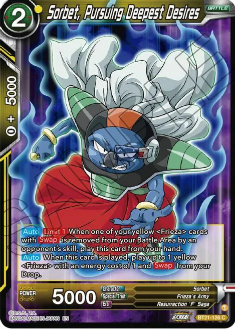 Sorbet, Pursuing Deepest Desires