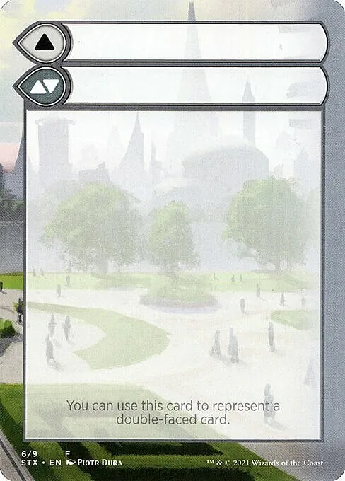 Double-Faced Helper Card