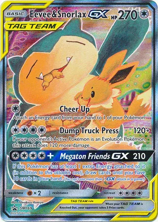 Eevee & Snorlax GX