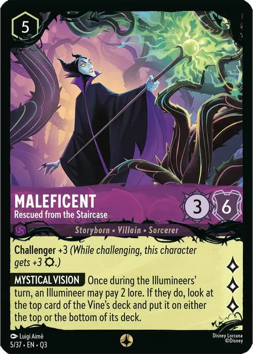 Maleficent - Rescued from the Staircase // Staircase of Thorns