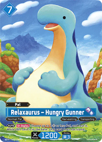 Relaxaurus – Hungry Gunner