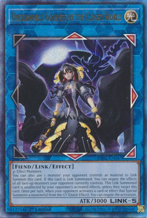 Underworld Goddess of the Closed World